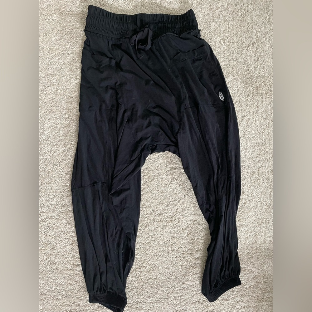 Free People Movement Harem pants black